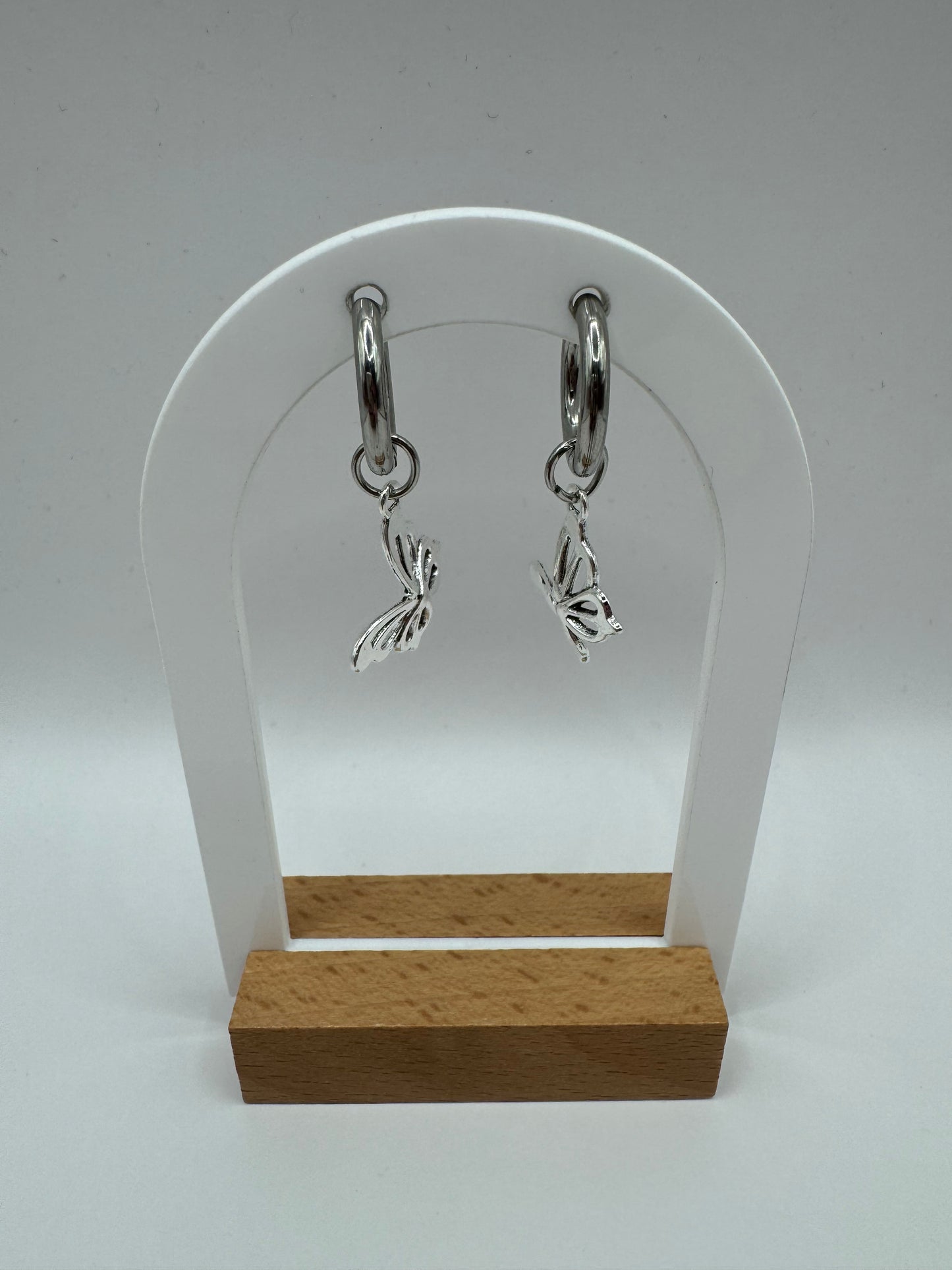 Side Butterfly Fashion Earrings