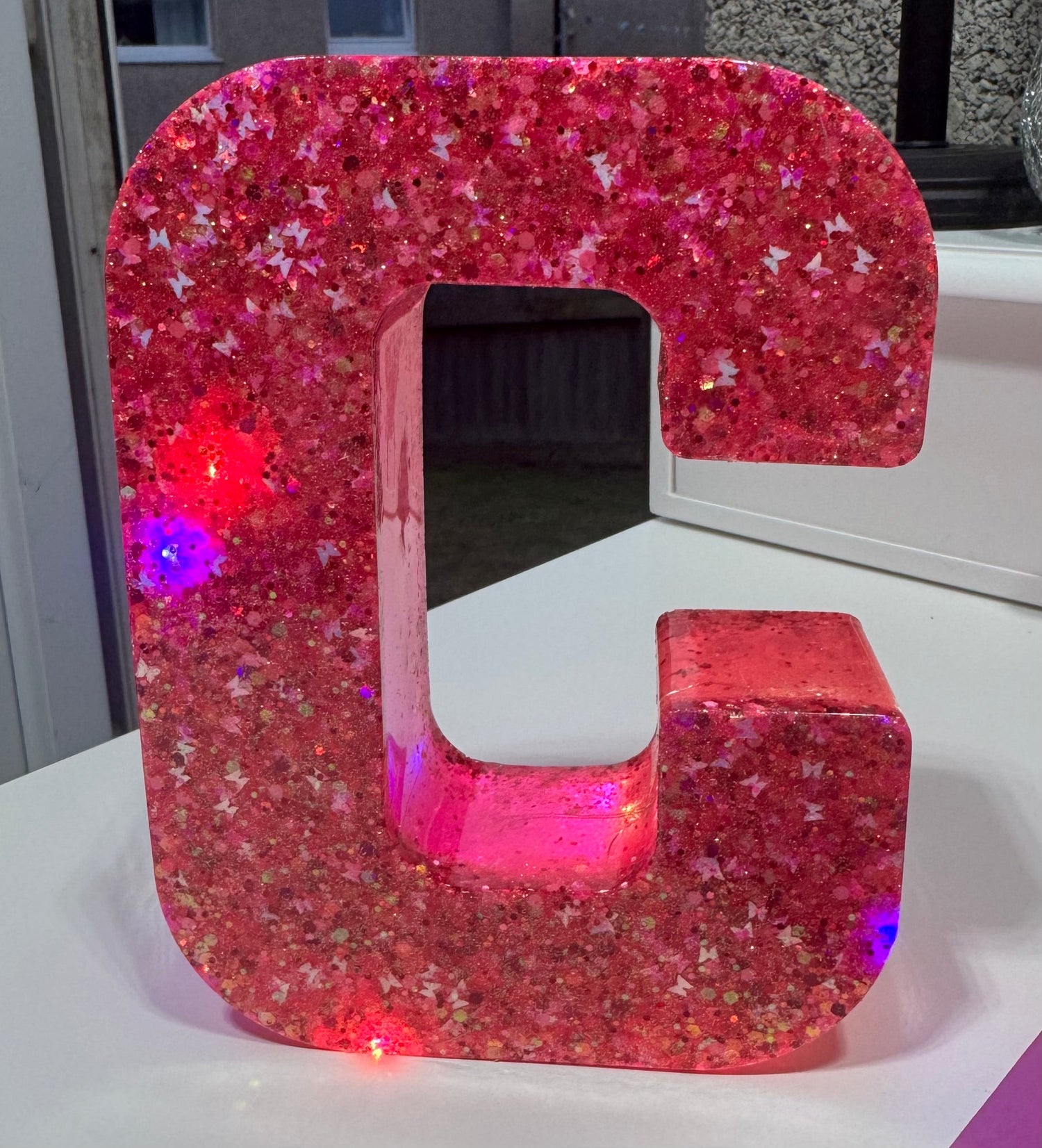 Large LED Resin Letters