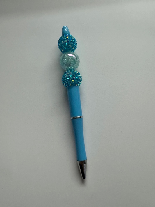 Blue 1 Beadable Pen