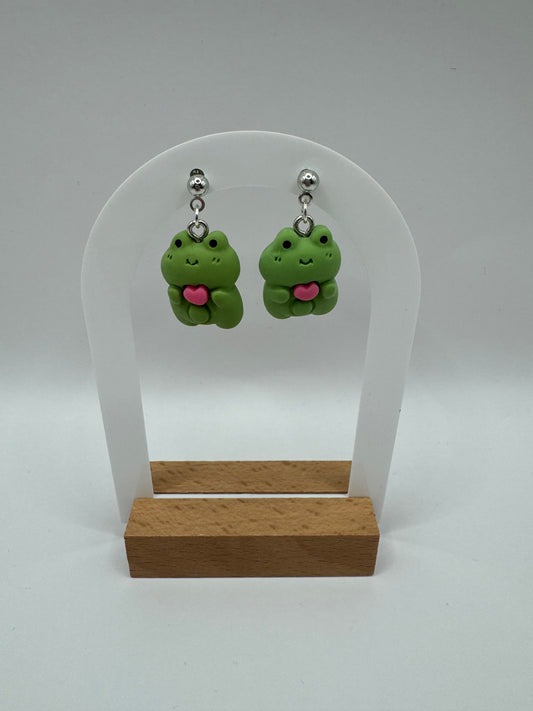 Frog Fashion Earrings
