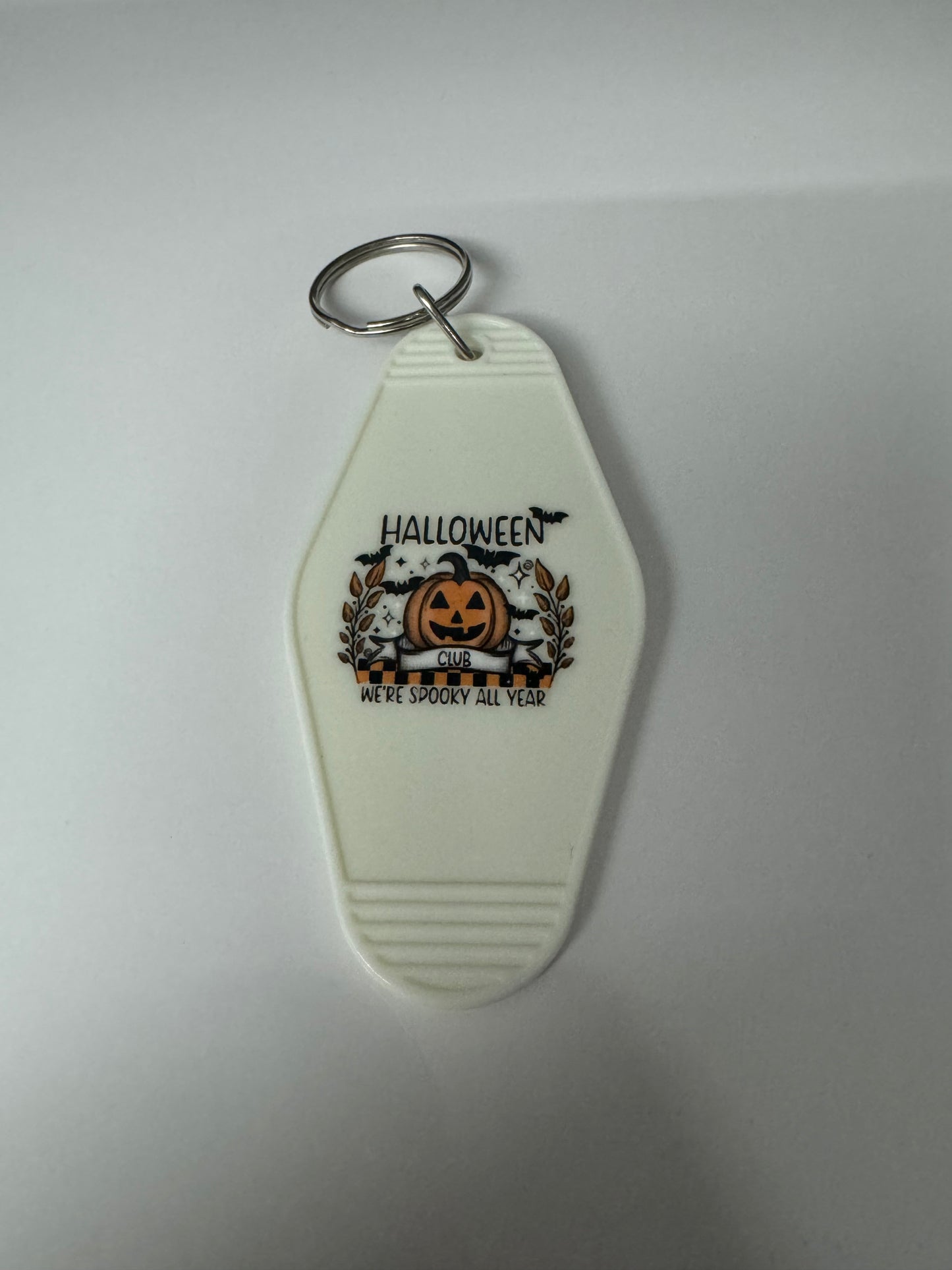 Halloween Club We're Spooky All Year Motel Keyring