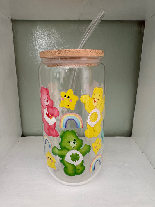 Care Bears 16oz Glass Cup
