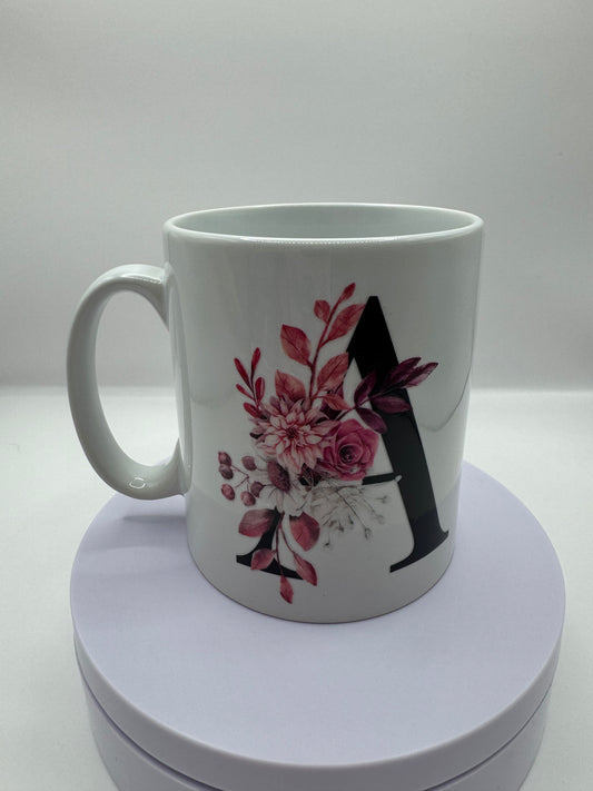 Alphabet Flower 1 10oz Mug