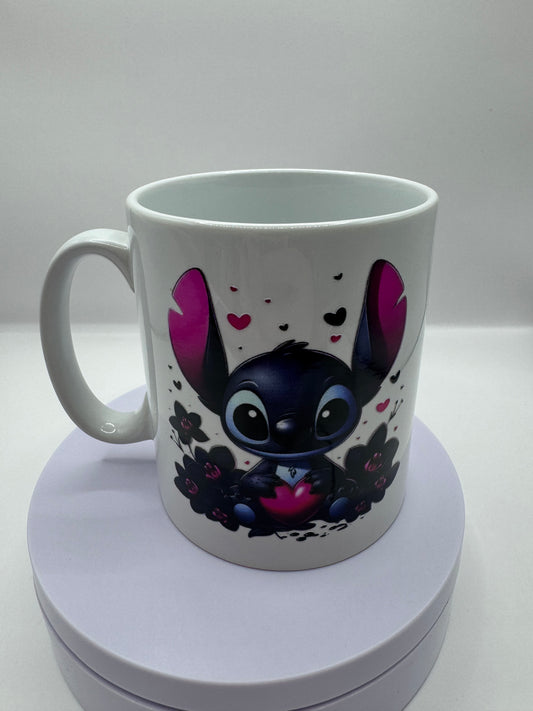 Blue Alien 1 10oz Mug