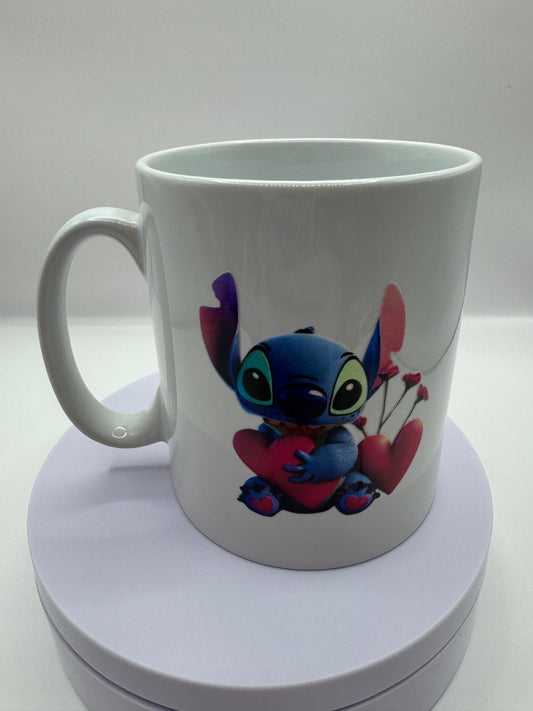 Blue Alien 3 10oz Mug