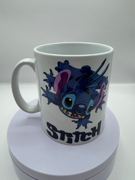 Blue Alien 4 10oz Mug