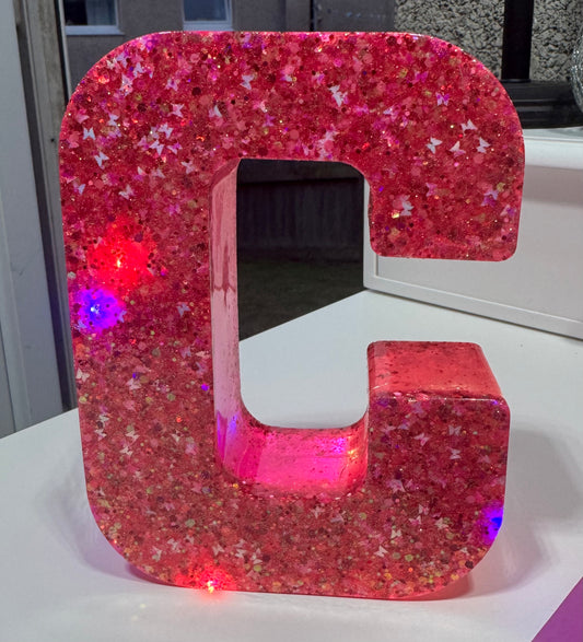 Large LED Resin Letter