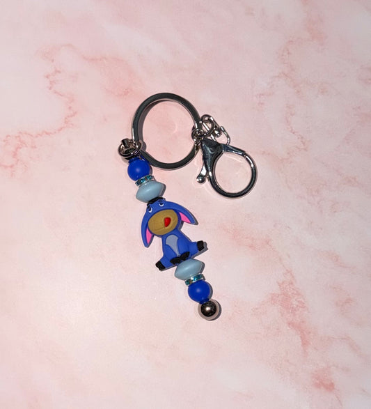 Donkey Beaded Keyring