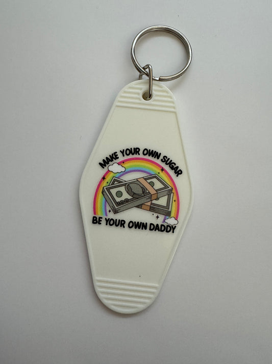 Make Your Own Sugar Motel Keyring