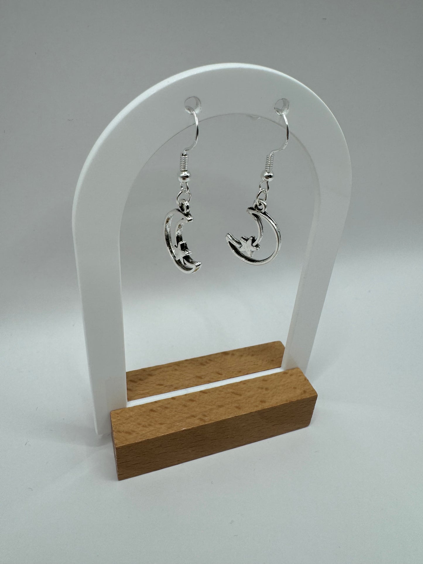 Moon + Star Fashion Earrings