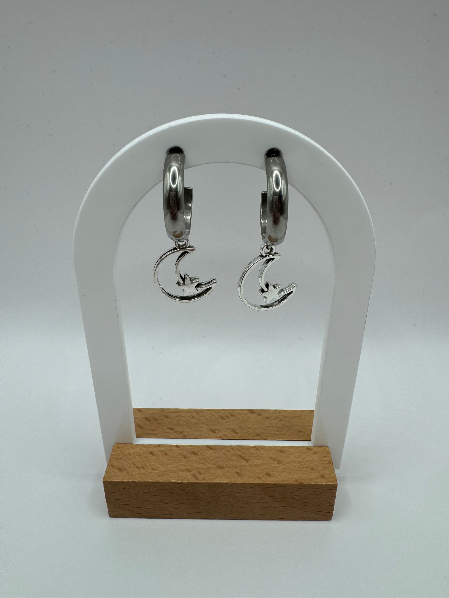 Moon + Star Fashion Earrings