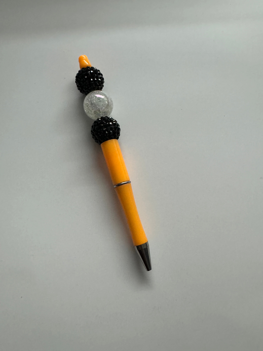Orange 1 Beadable Pen