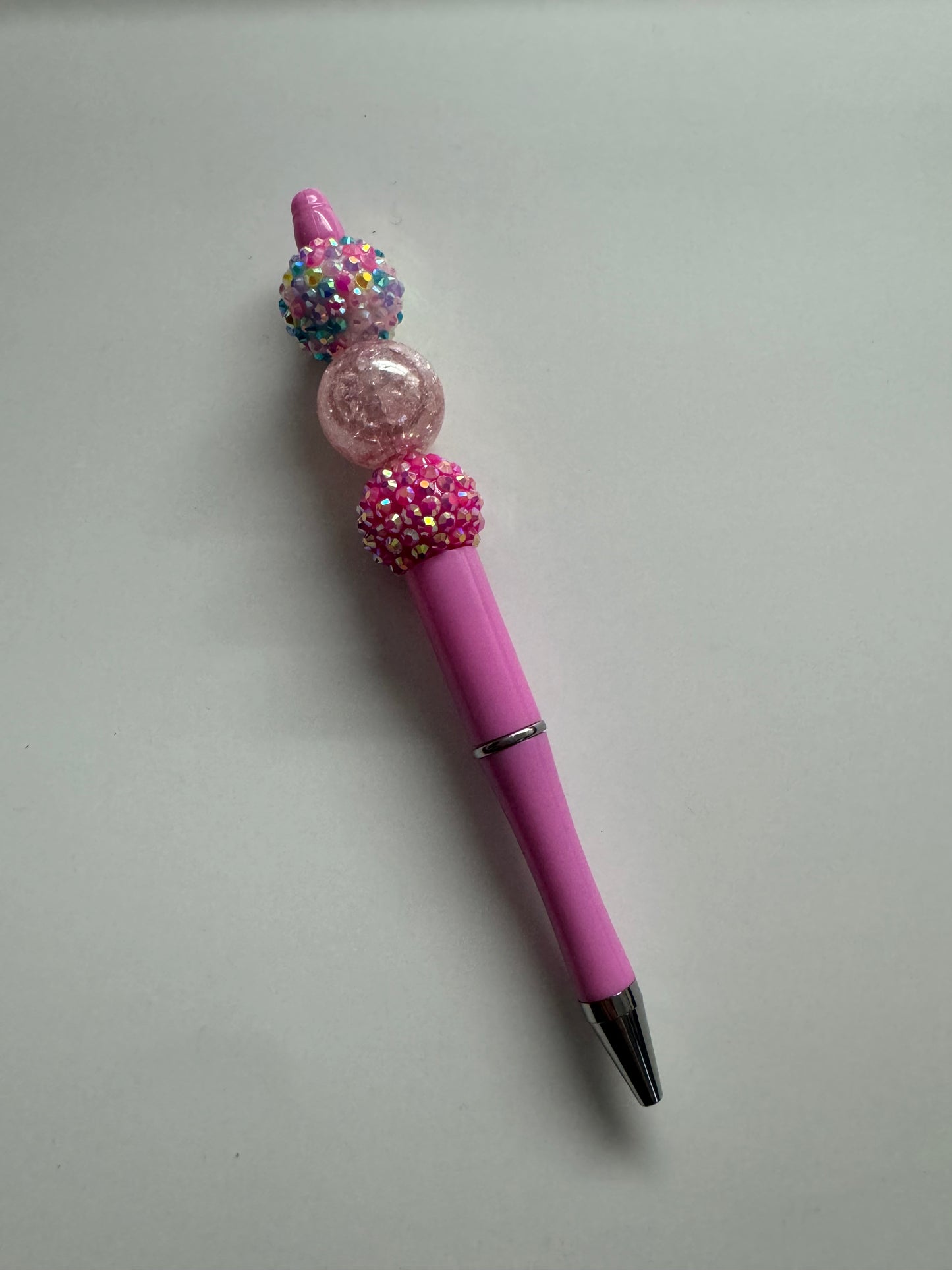 Pink 1 Beadable Pen