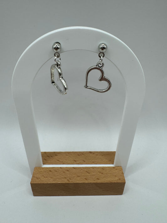 Side Heart Fashion Earrings