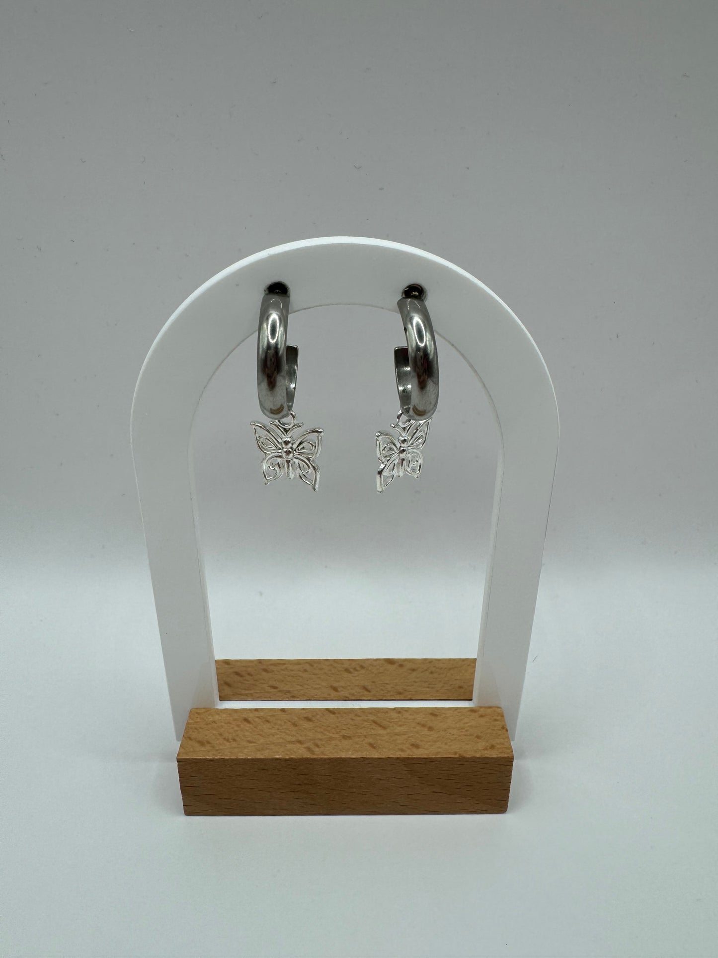 Straight Butterfly Fashion Earrings