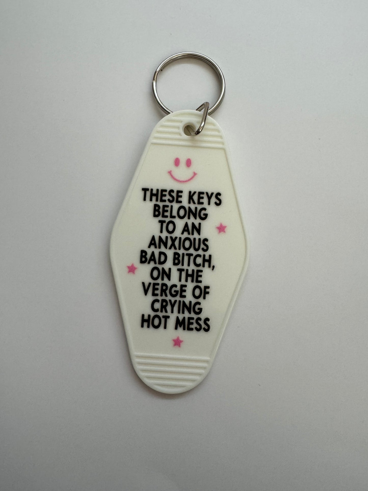 These Keys Belong To... Motel Keyring